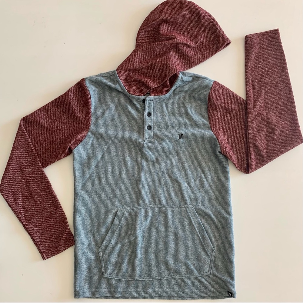 Hurley Raglan / Henley Hoodie